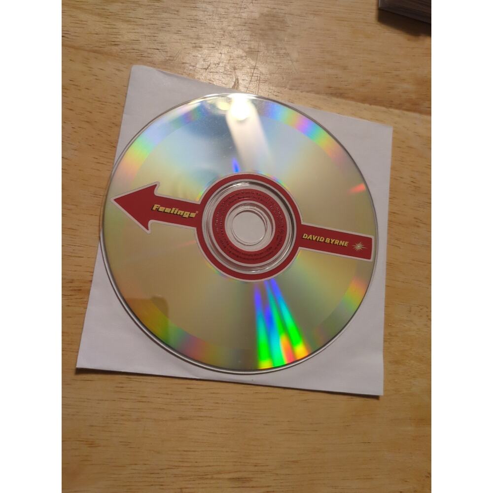 David Byrne : Feelings CD (1997) Disc Only